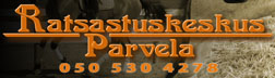 Ratsastuskeskus Parvela  logo